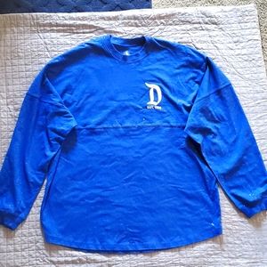 Disneyland Wishes Come True Spirit Jersey XL Blue/Sparkle
